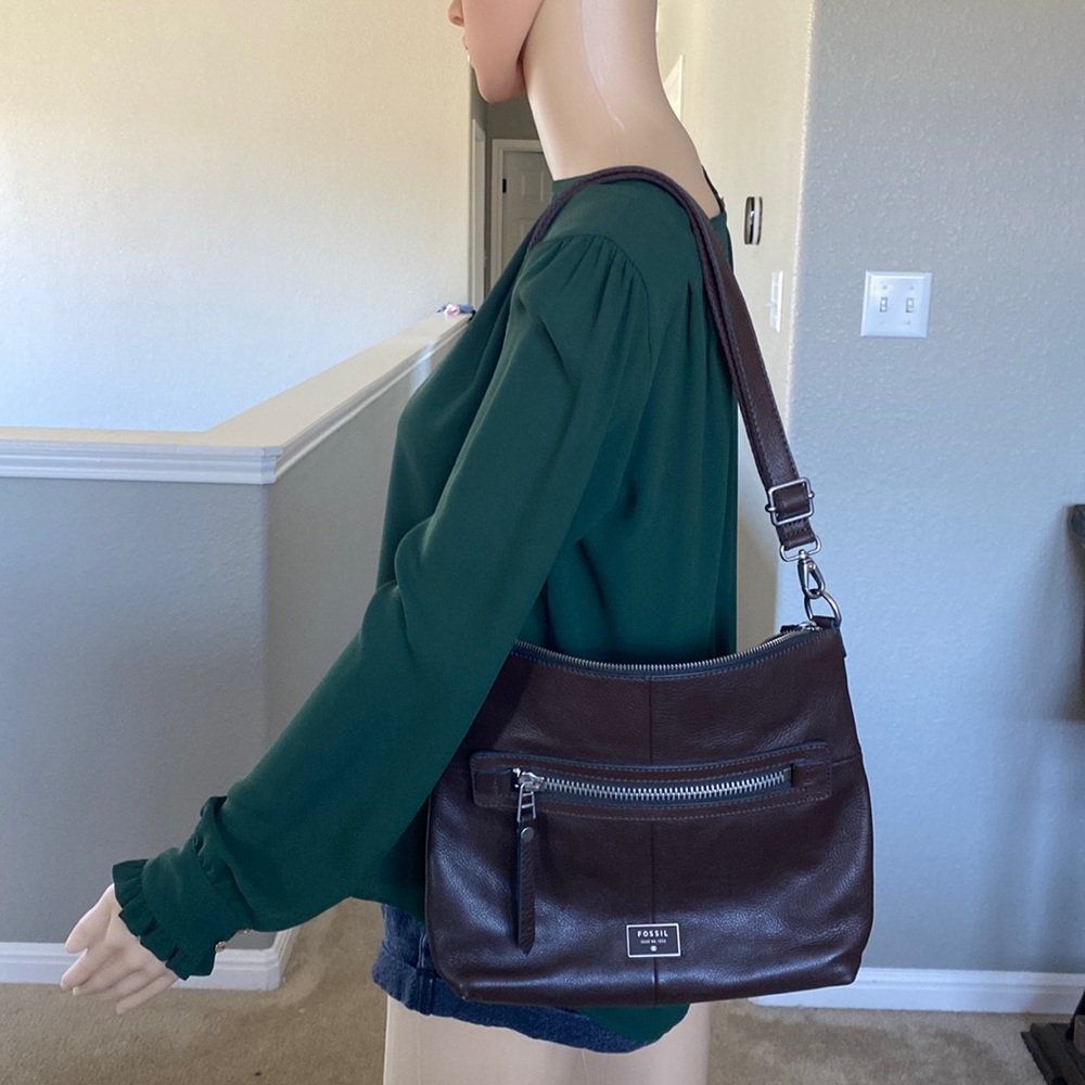 Fossil Brown Leather Purse